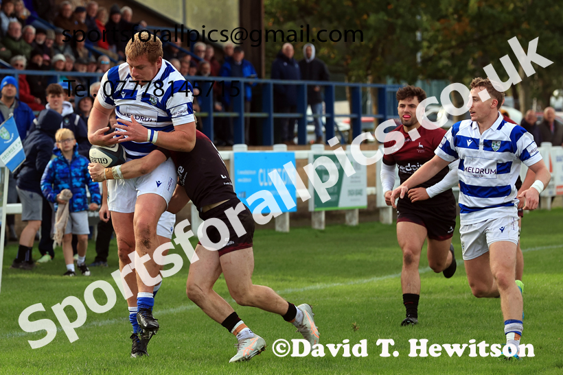 Tynedale v Rossendale, 2025 Tynedale Park, Corbridge, October 4th. Photo: David T. Hewitson/Sports for All Pics